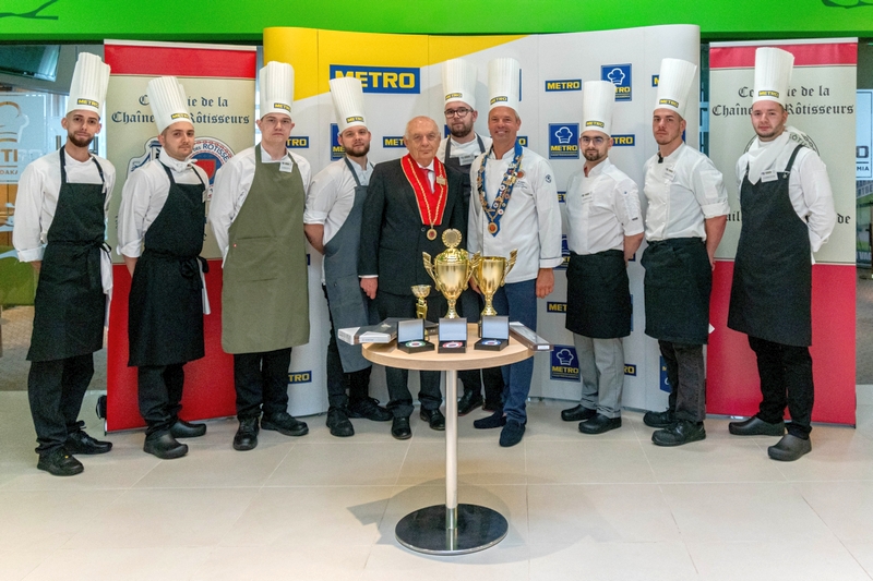 A győztes desszertje. Jeunes Chefs Rôtisseurs Competition 2024 Budapest. GasztroMagazin 2024.