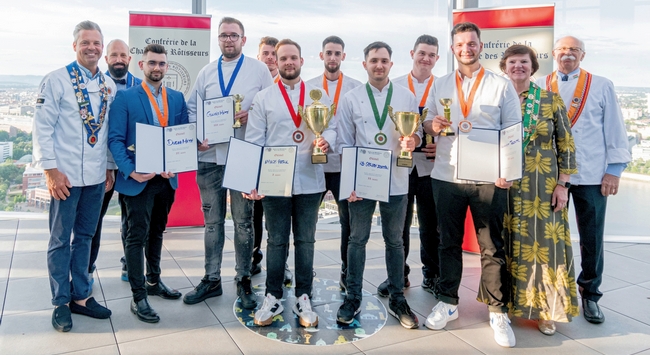 Jeunes Chefs Rôtisseurs Competition 2024 Budapest. GasztroMagazin 2024.