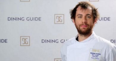 Pohner Ádám a Pajta konyhafőnöke, a Dining Guide 2024 egyik díjazottja. GasztroMagazin 2024.